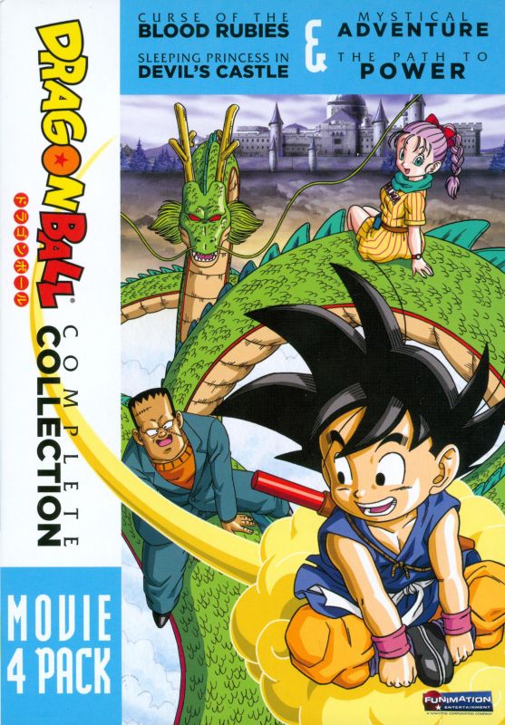 0704400051982 - DRAGON BALL: COMPLETE COLLECTION MOVIE 4 PACK