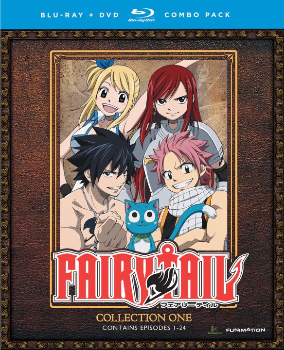 0704400087677 - FAIRY TAIL: COLLECTION ONE (BLU-RAY/DVD COMBO)
