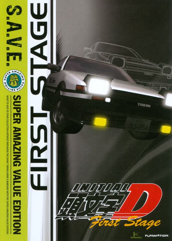 0704400088285 - INITIAL D: STAGE ONE - SAVE (4 DISC) (BOXED SET) (DVD)