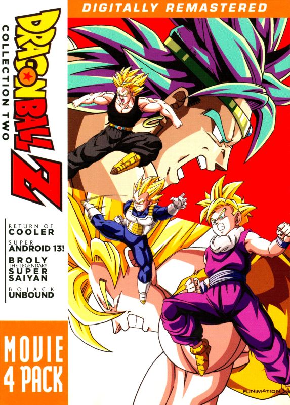 0704400088872 - DRAGON BALL Z: MOVIE PACK COLLECTION TWO (MOVIES 6-9)