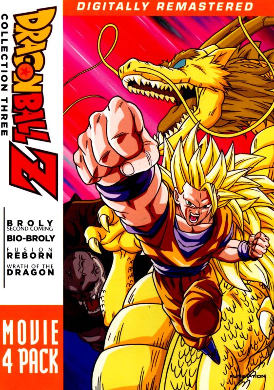0704400088889 - DRAGON BALL Z: MOVIE PACK COLLECTION THREE (MOVIES 10-13)