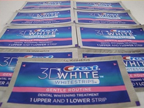 0704407906896 - CREST 3D 18 GENTLE ROUTINE WHITESTRIPS WHITENING STRIPS