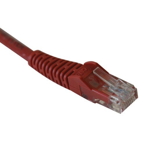 7044447840327 - TRIPP LITE CAT6 GIGABIT SNAGLESS MOLDED PATCH CABLE (RJ45 M/M) - RED, 14-FT.(N201-014-RD)