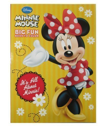 0704660038204 - DISNEY MINNIE MOUSE 96 PAGE COLORING & ACTIVITY BOOK ALL ABOUT MINNIE