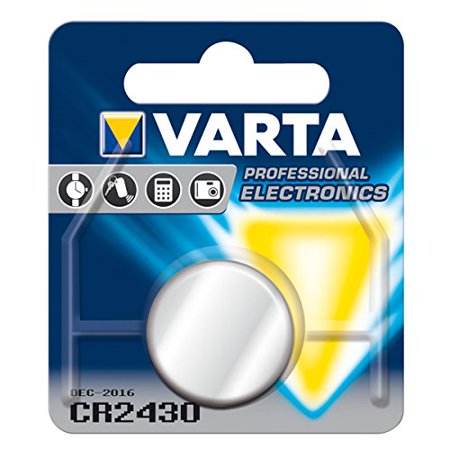 0704679594357 - VARTA CVR2430 ELECTRONIC LITHIUM 3V BATTERY FOR CAMERAS/MP3 PLAYER AND GAMEBOY (BLUE SILVER)