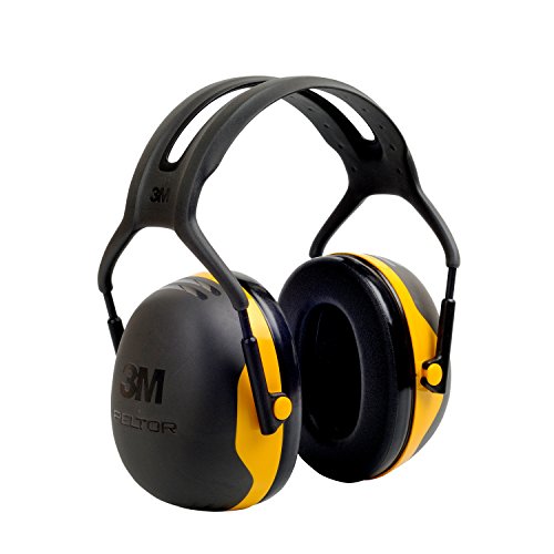 7048202534544 - 3M PELTOR X-SERIES OVER-THE-HEAD EARMUFFS, NRR 24 DB, ONE SIZE FITS MOST, BLACK/YELLOW X2A (PACK OF 1)