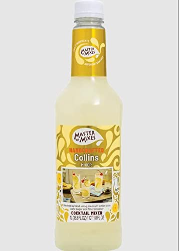 0070491021563 - MASTER OF MIXES PREMIUM COLLINS MIX, 33.81-FLUID OUNCE BOTTLE (PACK OF 6)