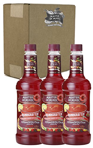 0070491105003 - MASTER OF MIXES COSMOPOLITAN DRINK MIX, READY TO USE, 1 LITER BOTTLE (33.8 FL OZ), PACK OF 3