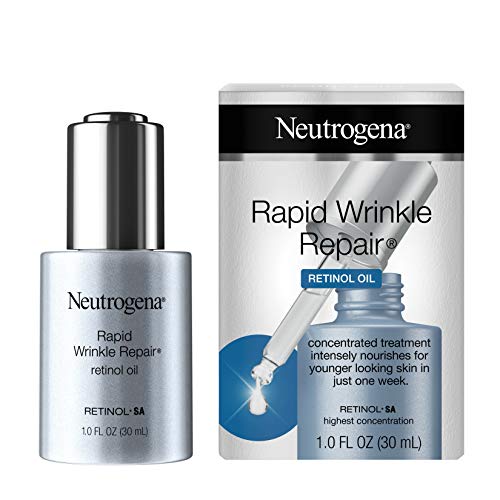 0070501121214 - NEUTROGENA RAPID WRINKLE REPAIR FACE OIL RETINOL SERUM, LIGHTWEIGHT ANTI WRINKLE SERUM FOR FACE, DARK SPOT REMOVER FOR FACE, DEEP WRINKLE TREATMENT WITH CONCENTRATED RETINOL SA, 1.0 FL. OZ