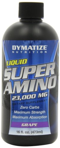 0705016001729 - DYMATIZE NUTRITION LIQUID SUPER AMINO 23000MG, GRAPE, 16 OUNCE