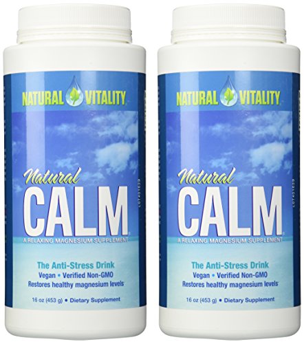 0705020739809 - NATURAL VITALITY NATURAL MAGNESIUM CALM (2 BOTTLES OF 16 OUNCE)