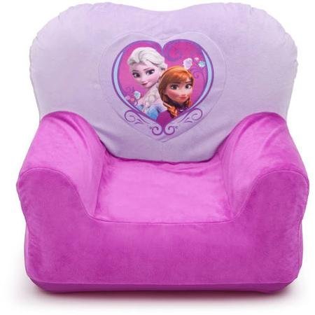 0705259039381 - SOFT INFLATABLE FROZEN'S ANNA & ELSA KIDS CHAIR (HOLDS UP TO 60 LBS)