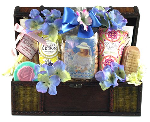 0705332265201 - GIFT BASKET VILLAGE PERFECTLY PAMPERED SPA GIFT BASKET FOR HER, 7 POUND