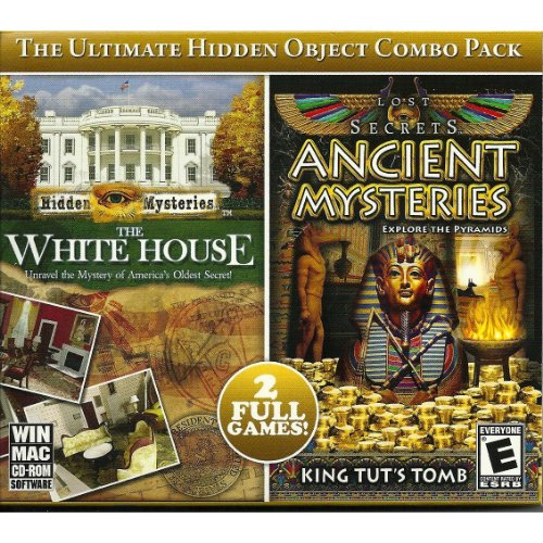 0705381265900 - HIDDEN MYSTERIES WHITE HOUSE AND LOST SECRETS: ANCIENT MYSTERIES KING TUT'S TOMB COMBO PACK