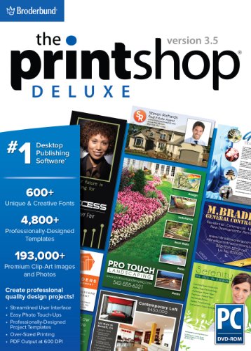 0705381364405 - THE PRINT SHOP DELUXE 3.5