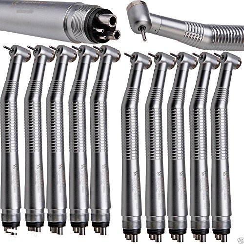 0705409681590 - NSK STYLE DENTAL HIGH SPEED HANDPIECE PUSH BUTTON TYPE 2 HOLES (4 HOLES) (10 PACK)