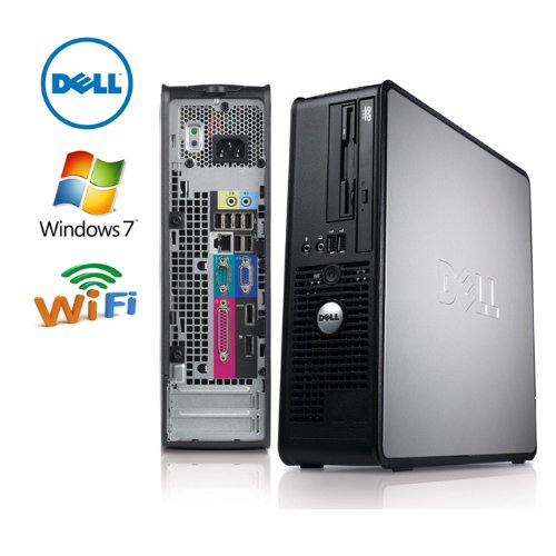 0705422928771 - DELL 780 OPTIPLEX SFF COMPUTER,WIFI, INTEL'S CORE 2 QUAD (QUAD CORE) Q9300 2.5GHZ CPU PROCESSOR, AMAZING 1333MHZ BUS SPEED & 6MB CACHE 1TB (1000GIG) SERIAL ATA 6GB DDR3 TOP OF THE LINE MEMORY, DVD/CD-RW PLAY'S DVD AND BURN'S CD'S GENUINE WINDOWS 7 PROFES
