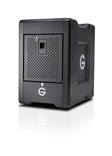 0705487207842 - G-TECHNOLOGY 32TB G-SPEED SHUTTLE SSD WITH THUNDERBOLT 3 WITH EV SERIES BAY ADAPTER - TRANSPORTABLE 8-BAY RAID STORAGE SOLUTION - 0G10458-1