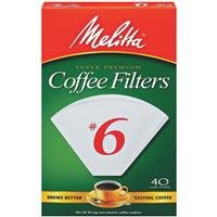 0705554418041 - NO. 6 CONE COFFEE FILTER 2PK