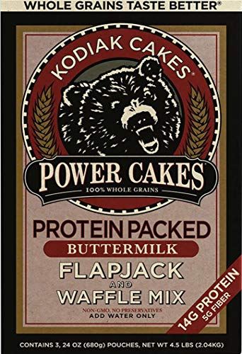 0705599011610 - KODIAK CAKES POWER CAKES: FLAPJACK AND WAFFLE MIX WHOLE GRAIN BUTTERMILK 4.5 LB