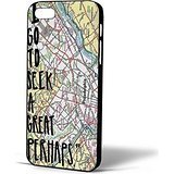 0705625414781 - JOHN GREEN LOOKING FOR ALASKA QUOTES I GO TO SEEK A GREAT PERHAPS FOR IPHONE CASE (IPHONE 6 BLACK)