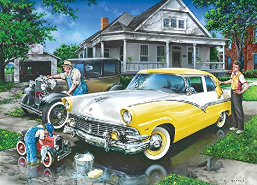 0705988713880 - MASTERPIECES PUZZLE COMPANY CHILDHOOD DREAMS THREE GENERATIONS JIGSAW PUZZLE (1000-PIECE), ART BY DAN HATALA