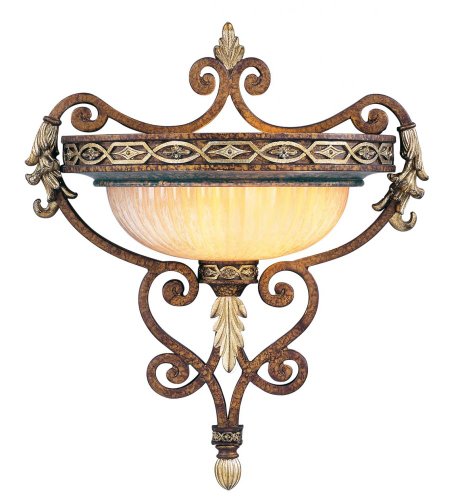 0706090175597 - PALACIAL BRONZE WITH GILDED ACCENTS WALL LIGHT 8531-64