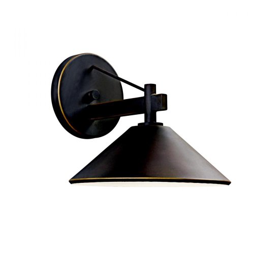 0706090363116 - KICHLER LIGHTING 49060OZ RIPLEY LIGHT OUTDOOR WALL LAMP, OLDE BRONZE