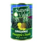 0706173009030 - ORGANIC FRUIT ORGANIC PINEAPPLE CHUNKS CANS
