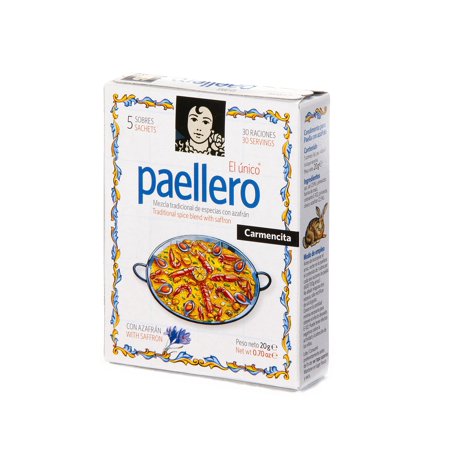 0706241081807 - PAELLERO PAELLA SEASONING FROM SPAIN (5 PACKETS)