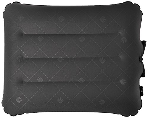 0706421071154 - EAGLE CREEK FAST INFLATE PILLOW LARGE, EBONY, ONE SIZE
