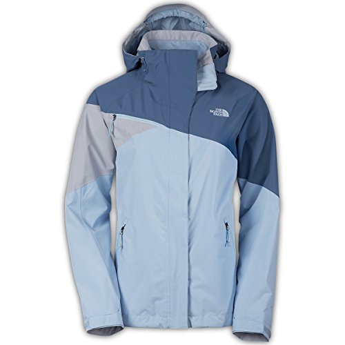 0706421247528 - THE NORTH FACE CINNABAR TRICLIMATE JACKET WOMEN'S (X-SMALL, COOL BLUE/TOFINO BLUE/HIGH RISE GREY)