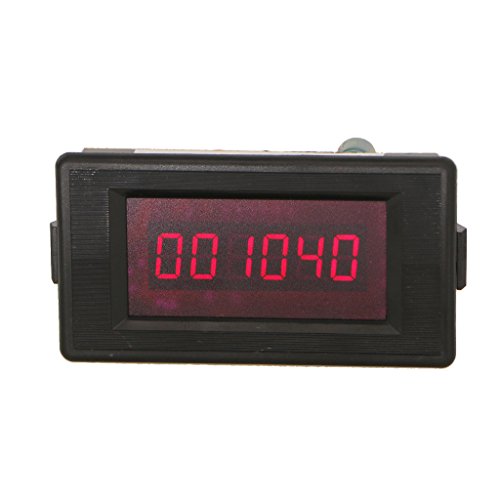 0706433698653 - 0.36'' LED RED HOUR MINUTES COUNT DOWN & UP DIGITAL WALL DISPLAY TIMER