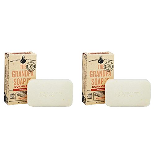 0706433873463 - GRANDPA'S SOAP CO. - FACE & BODY BAR SOAP CORNMEAL - 4.25 OZ. (PACK OF 2)