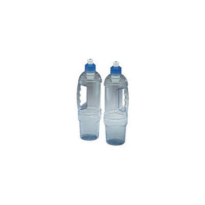 0070652008198 - ARROW PLASTICS MANUFACTURING C00819 H2O TRAVELER BOTTLE, 1 L, CLEAR WITH BLUE CAP