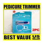 0706569061895 - SE COMFORT GRIP TOE NAIL CLIPPERS W NAIL CATCHER & MAGNIFIER