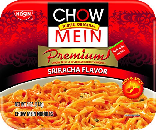 0070662082805 - NISSIN PREMIUM SRIRACHA CHOW MEIN NOODLES, 32 OUNCE (PACK OF 8)