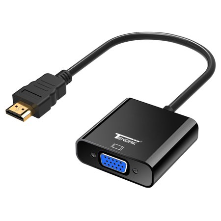 0706693167395 - TENDAK HDMI TO VGA CONVERTER ADAPTER VIDEO CABLE WITH 3.5MM AUDIO AND MICRO USB