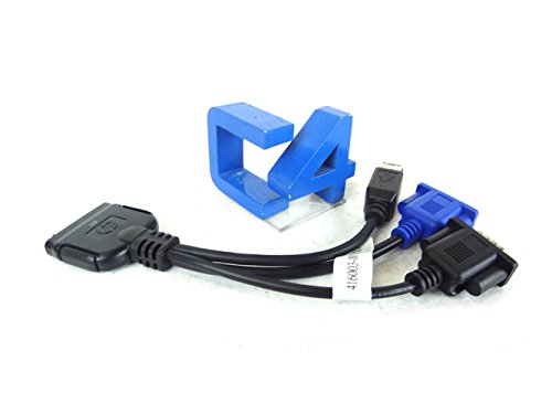 0706695174155 - HP LOCAL I/O CABLE (SUV) 2XUSB/VGA FOR HP BLADESYSTEM C-CLASS 409496001 409496-001 - HOT ITEM THIS MONTH!!!