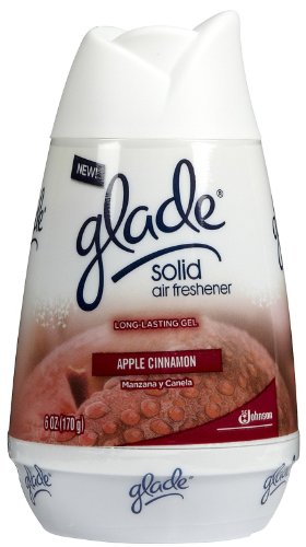 0706695283369 - GLADE SOLID AIR FRESHENER, APPLE CINNAMON, 6 OUNCE (3 PACK SPECIAL)