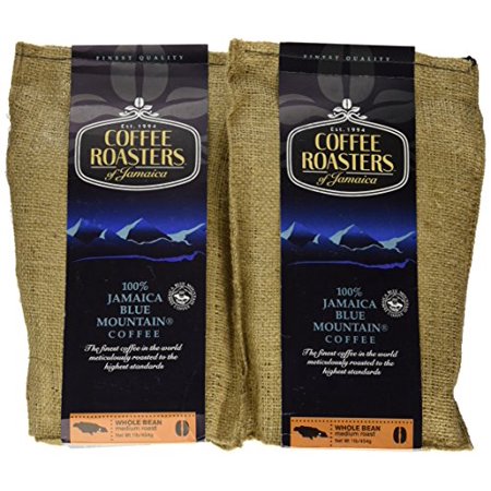 0706695897535 - COFFEE ROASTERS OF JAMAICA - 100% JAMAICA BLUE MOUNTAIN WHOLE BEAN COFFEE (2LBS)