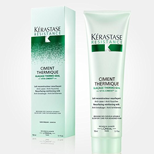 0707002125105 - HAIR CARE - KERASTASE - RESISTANCE CIMENT THERMIQUE - HEAT-ACTIVATED RECONSTRUCTOR MILK (FOR BRITTLE, DAMAGED HAIR) 150ML/5.1OZ