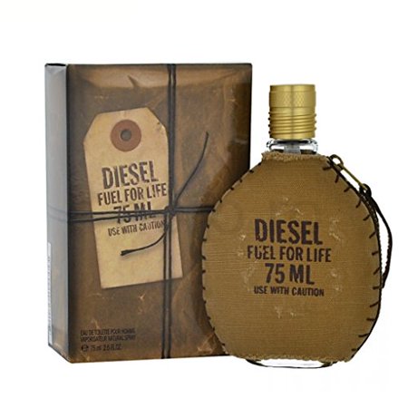 0707002200802 - FUEL FOR LIFE BY DIESEL EDT SPRAY 2.5 OZ FOR MEN