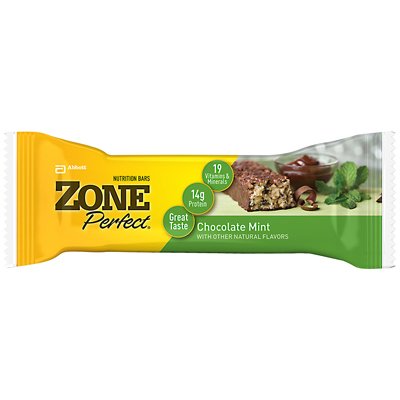 0707004072841 - ZONE NUTRITION BAR - CHOCOLATE MINT - 1.76 OZ (PACK OF 12)