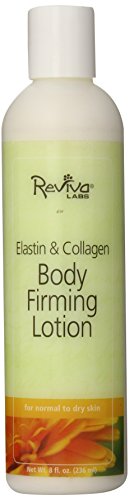0707004101381 - REVIVA LABS ELASTIN AND COLLAGEN BODY FIRMING LOTION, 8 FLUID OUNCE