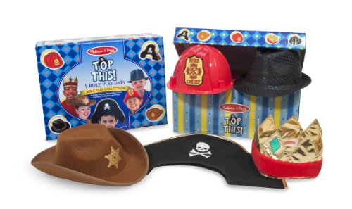 0707004988678 - MELISSA & DOUG TOP THIS! ROLE PLAY HATS,