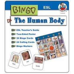 0707004992088 - DDI - THE HUMAN BODY ESL BINGO GAME KIT (1 PACK OF 8 ITEMS)
