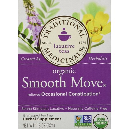 0707005102363 - TRADITIONAL BLENDS TEA'S-SMOOTH MOVE TRADITIONAL MEDICINALS 16 BAG, NET WT. 1.13 OUNCE