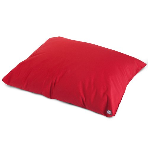 0707005195310 - MAJESTIC PET 35-INCH BY 46-INCH SUPER VALUE PET BED LARGE, RED