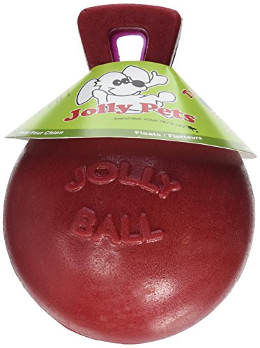 0707005199455 - JOLLY PETS TUG N TOSS RED 4.5 IN